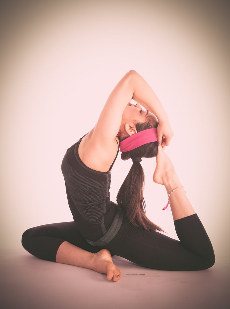 Woman doing core exercises